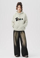 【500グラム】ワッペン起毛ロゴフーディ U4103 - SINCEUMM