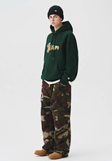 【500グラム】ワッペン起毛ロゴフーディ U4103 - SINCEUMM