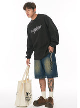 アメリカンレトロデニムショートカーゴパンツ UN616 - SINCEUMM