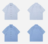 レトロストライプ半袖シャツ UN454 - SINCEUMM