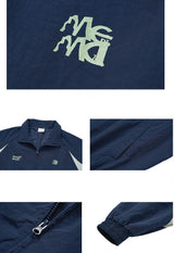 スプライシングスポーツナイロンジャケット UN409 - SINCEUMM