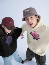 バラプリントフーディー UN664 - SINCEUMM