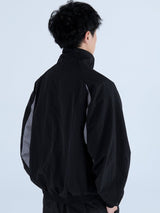 スプライシングスポーツナイロンジャケット UN409 - SINCEUMM