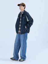 スプライシングスポーツナイロンジャケット UN409 - SINCEUMM