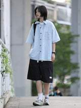 レトロストライプ半袖シャツ UN454 - SINCEUMM