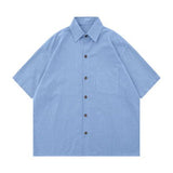 レトロストライプ半袖シャツ UN454 - SINCEUMM