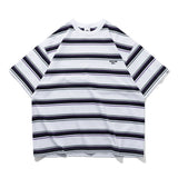 【330グラム】ルーズフィットシルエットボーダーT U3742 - SINCEUMM