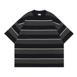 【310グラム】オーバーサイズボーダーTシャツ3443 - SINCEUMM