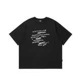 【300グラム】テキストロゴプリントTシャツ UN497 - SINCEUMM