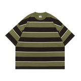 【310グラム】オーバーサイズボーダーTシャツ3443 - SINCEUMM