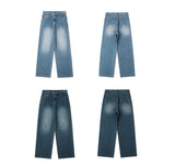 ウォッシュ加工ブルーデニム U4479 - SINCEUMM