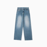 ウォッシュ加工ブルーデニム U4479 - SINCEUMM