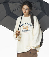 ワッフル生地スウェットシャツ U2427 - SINCEUMM