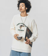 ワッフル生地スウェットシャツ U2427 - SINCEUMM