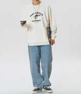 ワッフル生地スウェットシャツ U2427 - SINCEUMM