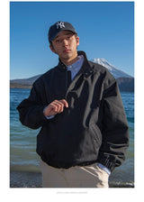 COOLMAX 裏地チェックライトハリントンジャケット U135 - SINCEUMM