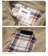 COOLMAX 裏地チェックライトハリントンジャケット U135 - SINCEUMM