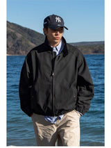 COOLMAX 裏地チェックライトハリントンジャケット U135 - SINCEUMM