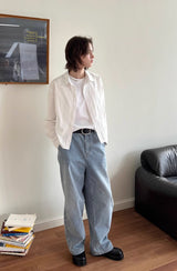 ビッグカラーシャツ U4495 - SINCEUMM