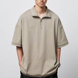 【300G】ハーフジップポロシャツ U183 - SINCEUMM