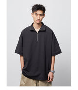 【300G】ハーフジップポロシャツ U183 - SINCEUMM