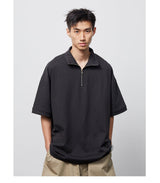 【300G】ハーフジップポロシャツ U183 - SINCEUMM