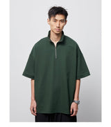 【300G】ハーフジップポロシャツ U183 - SINCEUMM