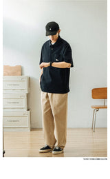 ワンポイント刺繍入りヘビーウエイトポロ U2023 - SINCEUMM