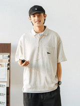 ワンポイント刺繍入りヘビーウエイトポロ U2023 - SINCEUMM
