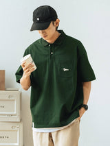 ワンポイント刺繍入りヘビーウエイトポロ U2023 - SINCEUMM