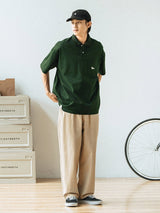 ワンポイント刺繍入りヘビーウエイトポロ U2023 - SINCEUMM