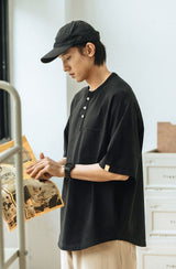 【300G】ヘンリーネックTシャツ WN99 - SINCEUMM