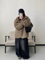 ダメージウォッシュ加工ジーンズ