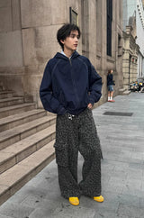 レオパード柄カーゴデニム U4506 - SINCEUMM