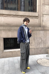 レオパード柄カーゴデニム U4506 - SINCEUMM