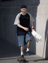 【280グラム】ハーフスリーブラグランTシャツ N1909 - SINCEUMM