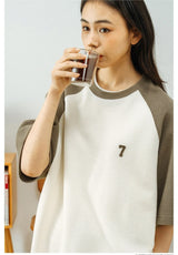 【350グラム】ワッフル生地厚手半袖Tシャツ N2058 - SINCEUMM