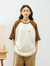 【350グラム】ワッフル生地厚手半袖Tシャツ N2058 - SINCEUMM