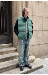 ドローコード付きリバーシブルダウンベスト U2661 - SINCEUMM