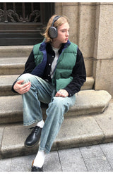 ドローコード付きリバーシブルダウンベスト U2661 - SINCEUMM