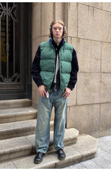 ドローコード付きリバーシブルダウンベスト U2661 - SINCEUMM