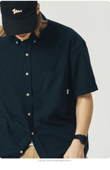 short sleeves Stripe Oxford Shirt N1820 - SINCEUMM