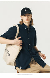 short sleeves Stripe Oxford Shirt N1820 - SINCEUMM