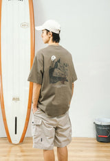 【夜光効果】ムーンライトマウンテンTシャツ N2086 - SINCEUMM