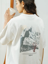 【夜光効果】ムーンライトマウンテンTシャツ N2086 - SINCEUMM