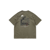 【夜光効果】ムーンライトマウンテンTシャツ N2086 - SINCEUMM