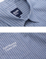 半袖ストライプシャツ U3399 - SINCEUMM