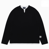 レイヤード風ワッフルロンT U5057 - SINCEUMM