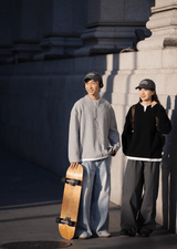 レイヤード風ワッフルロンT U5057 - SINCEUMM