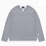 レイヤード風ワッフルロンT U5057 - SINCEUMM